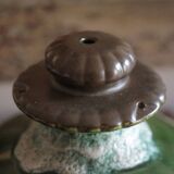 Vintage ceramic pendant light, ceramic lampshade, hanging lamp