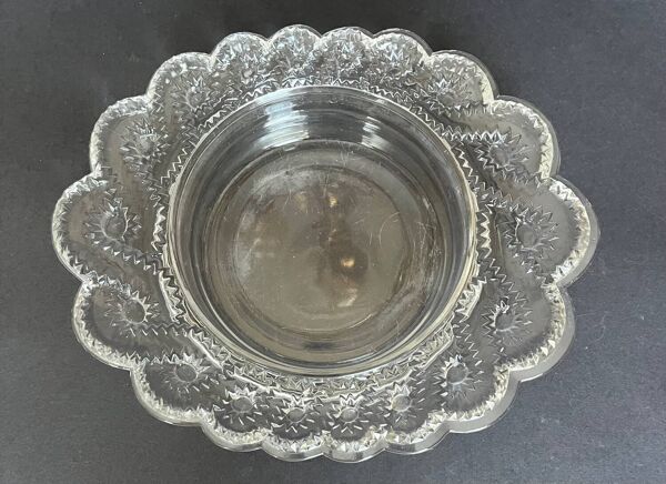 Centre de table en cristal Lalique