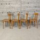 Set of 4 Baumann bistro chairs