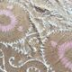 Vintage hand-embroidered Uzbek Suzani 244x335 cm