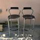 Pair bar stool calligaris