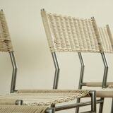 Ensemble de quatre chaises de salle à manger par Martin Visser pour 't Spectrum