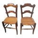 Paire de chaises louis Philippe