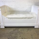 Vintage green marble and wrought iron coffee table