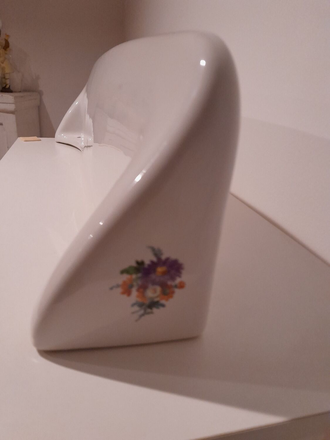 Tablette de salle de bain vintage - Limoges ancien