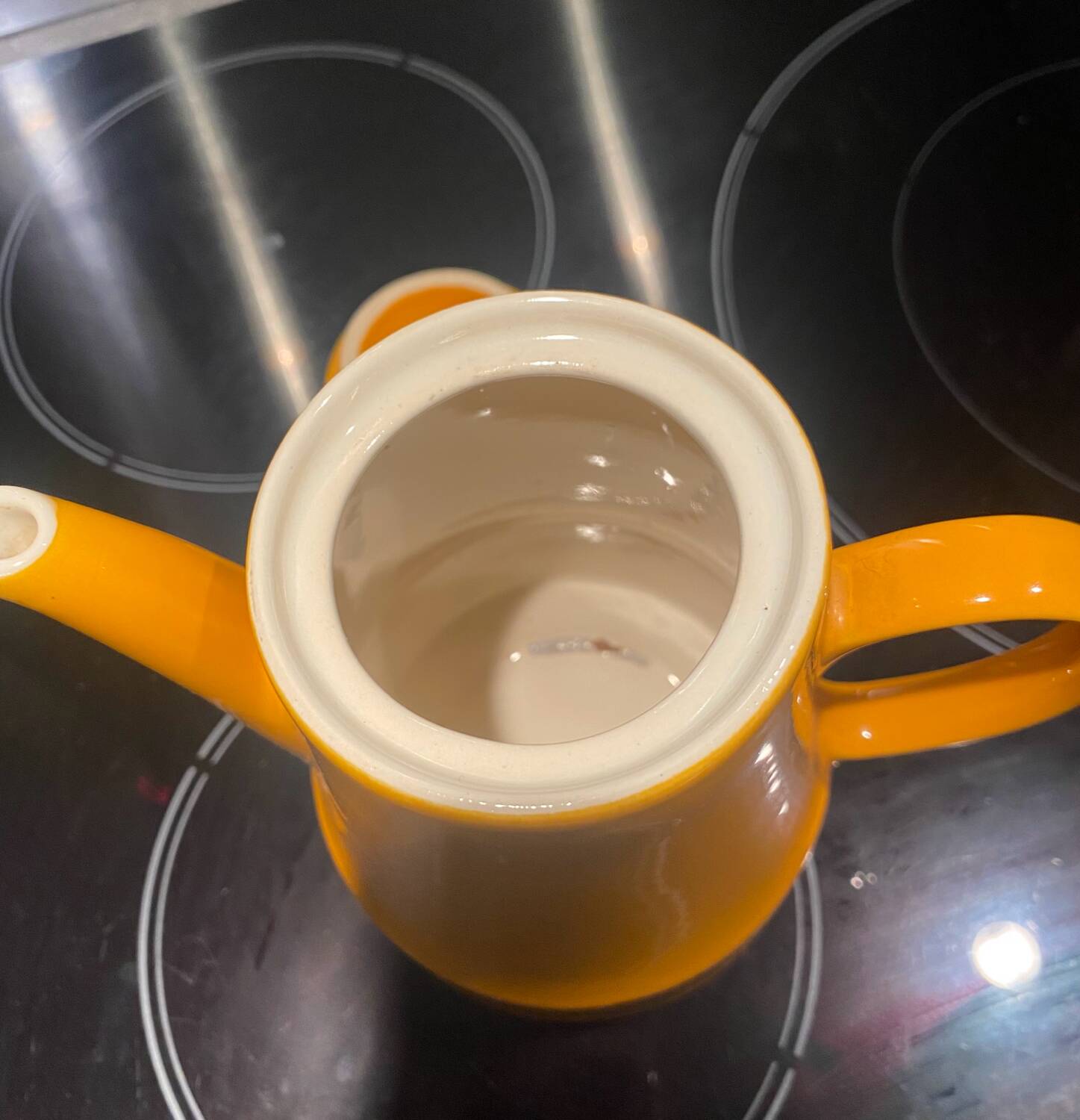 Vintage ceramic teapot