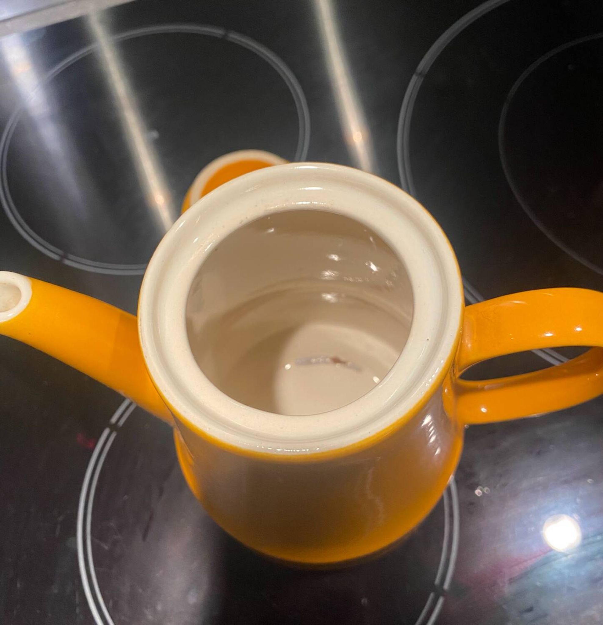 Vintage ceramic teapot