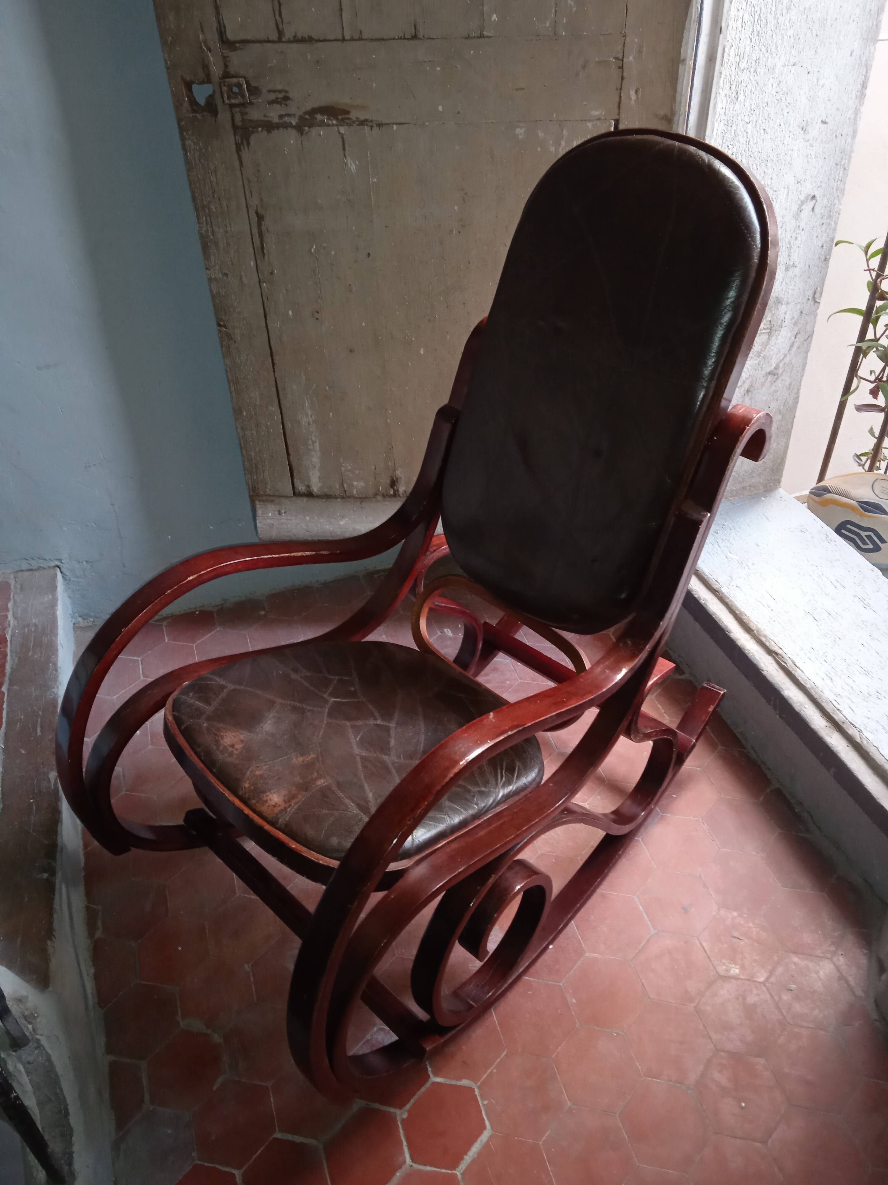 Rocking chair by "Luigi Crassevig"