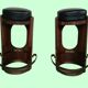 Set of stools by Manifattura Italiana, Italy, 1950s