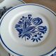 Set de 6 assiettes en faience vintage