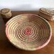 African braided basket