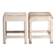 Antique pine bedside tables – Central Europe, circa 1940 #15