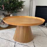 Oak coffee table