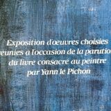 Poster exhibition Bernard Buffet at the Gallery Christiane Vallé 1986