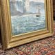 Watercolour under glass, late 19th century, signed A. Johnston 1891.