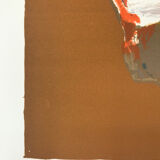 Original lithograph signed and framed by Henri MAUDUIT, 1917-2006.