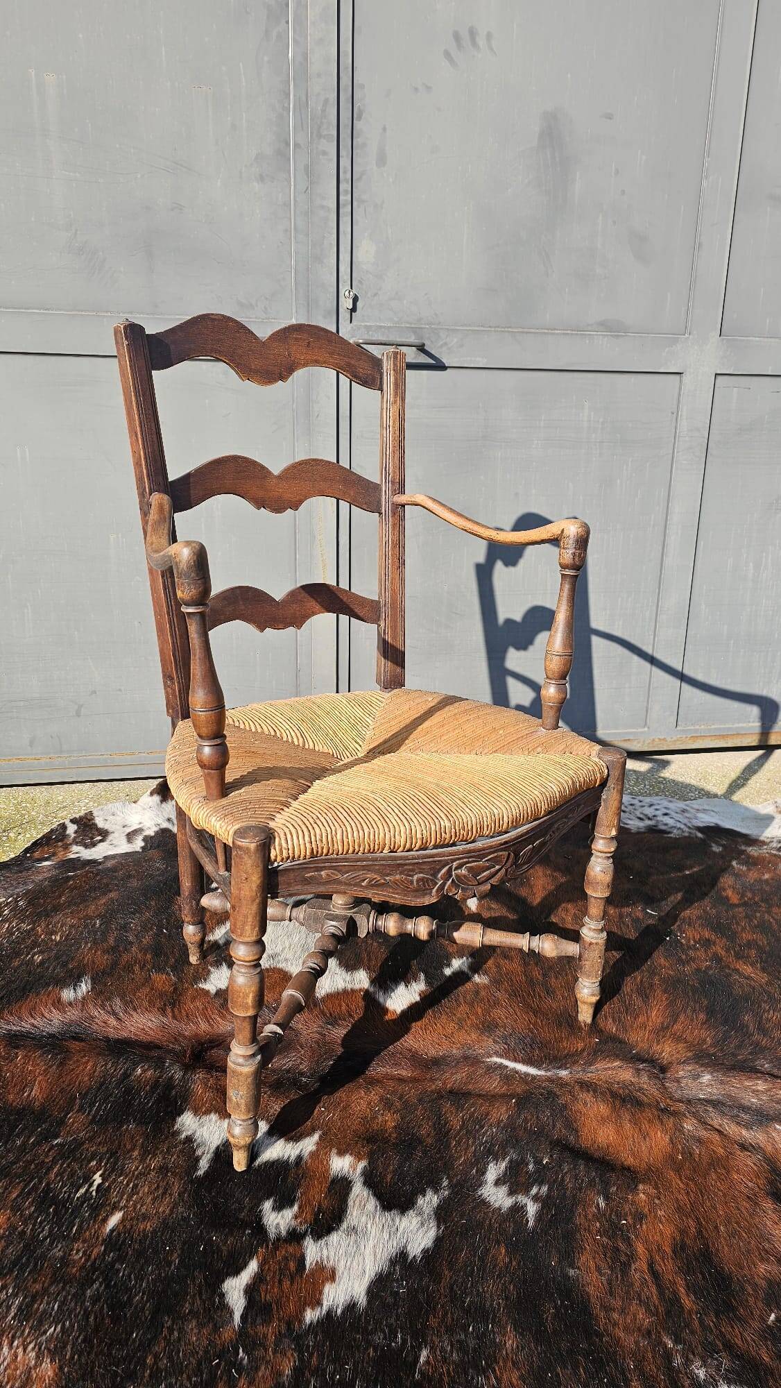 Old Provencal armchair