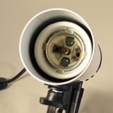 80s wall light, clamp spotlight
