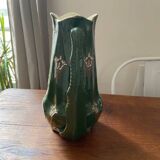Large double-handled vase by Keller and Guérin de Lunéville