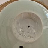 Porcelain lamp signed