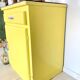 Old yellow vintage jam maker