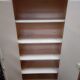 Vintage two-door cabinet with shelves