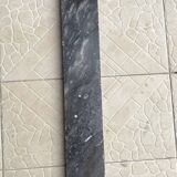 19th-century marble fireplace