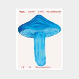 David Shrigley, You Win This Mushroom, 2020