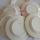 Old Sarreguemines Ivory Carved Service