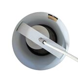 2 x Louis Poulsen cylinder pendant lamp / Eila & John Meiling / 1967