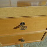 Vintage Ekawerk desk 50s Compass Feet