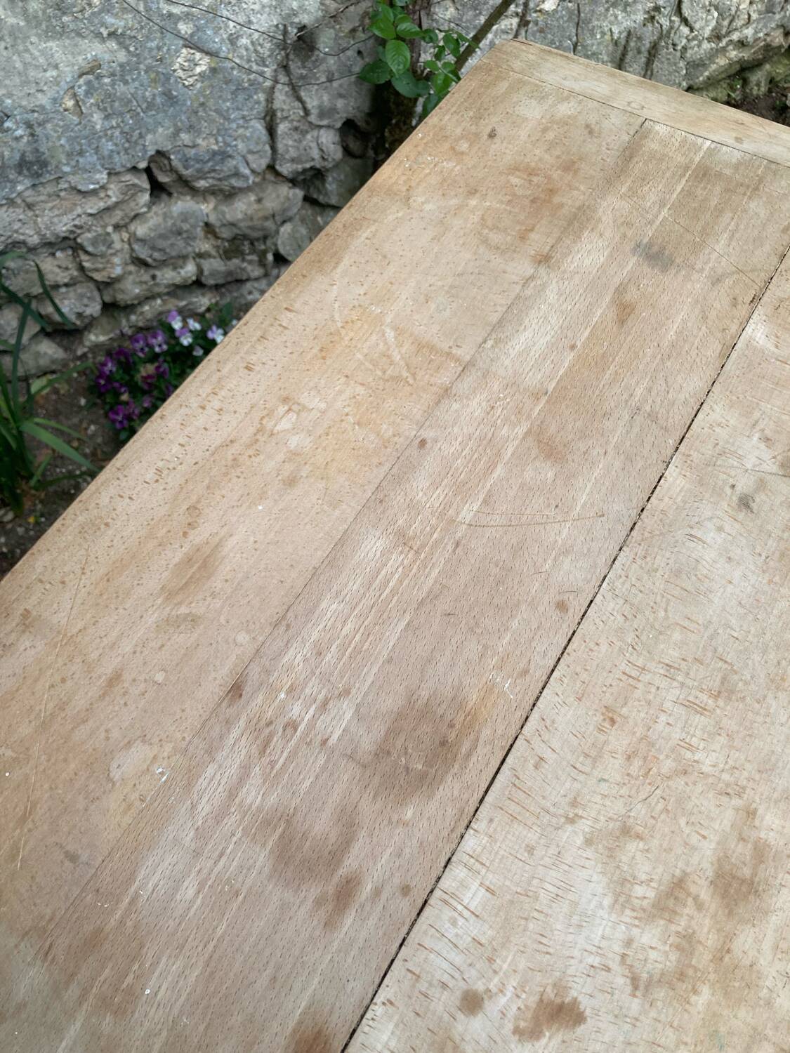 Old farmhouse table