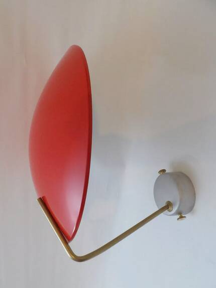 Stilnovo Wall Lamp Circa 1950 by Bruno Gatta