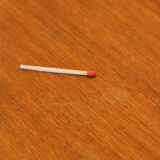 Extendable round table, teak, 1960