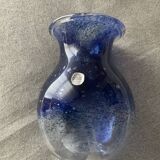 Vase en cristal, cristallerie des Papes Avignon
