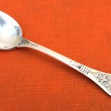 Antique dessert spoon by Orfèvre Cailar Bayard, Empire model.