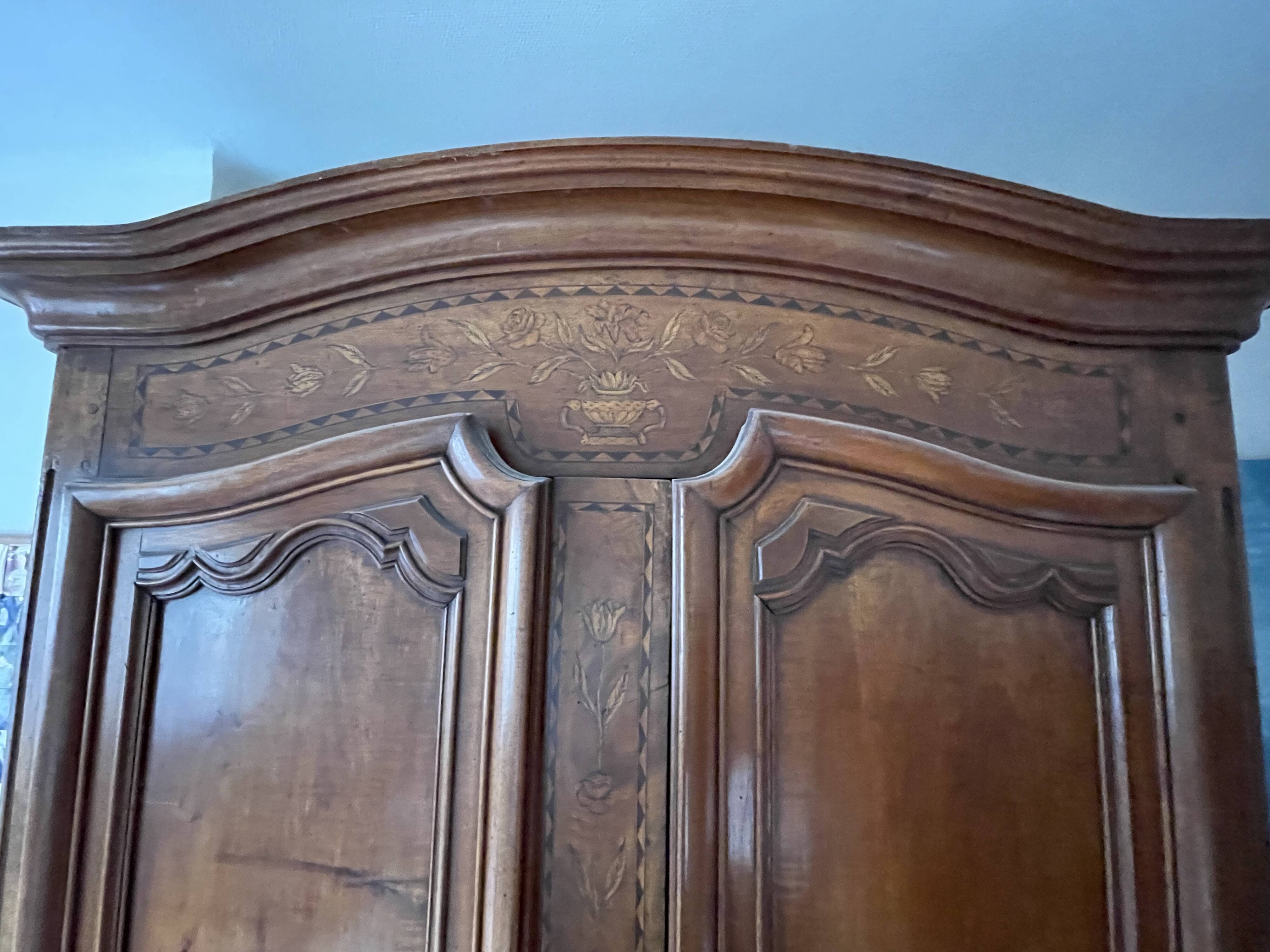 antique solid wood wardrobe