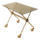Table d’appoint en laiton et verre dans le style de Jacques Adnet