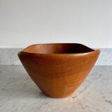 Vintage teak salad bowl