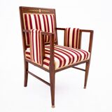 A pair of antique armchairs from the late 19th century, France. After renovation.