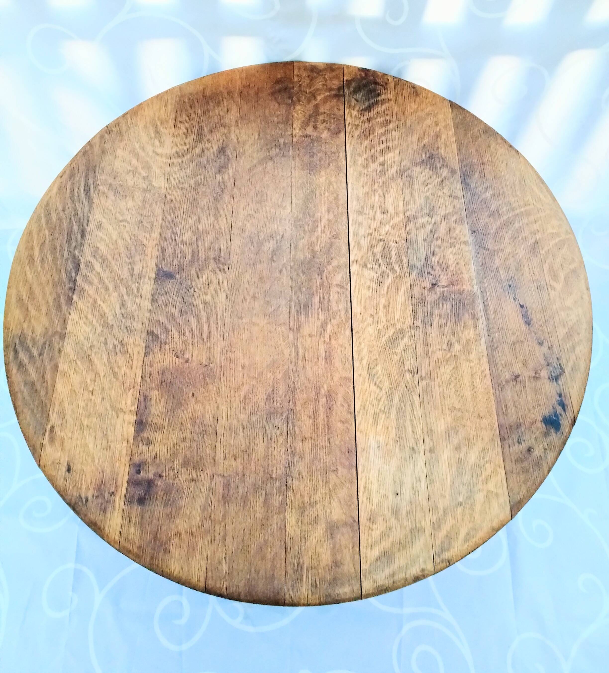 Grande table basse en bois massif