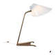Vintage lamp in brass and acrylic glass, 1960s