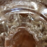 Reims crystal candle holder signed