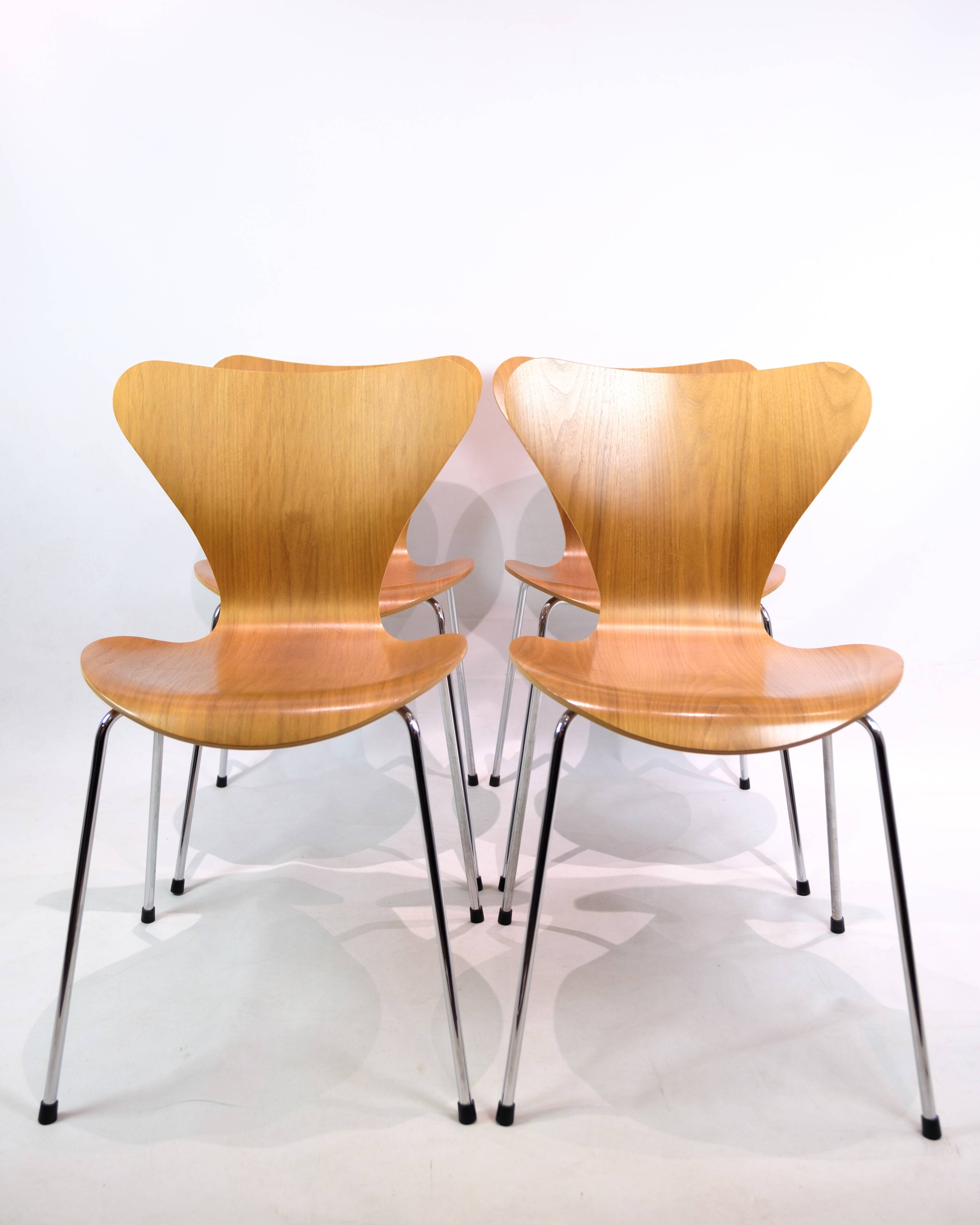 Set of four Series Seven Dining Chairs