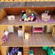 Artisanal cottage house for dolls