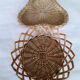 Lot of 5 wicker baskets