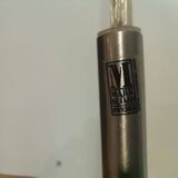 Swedish glass tube swag lamp by Mark Slöjd