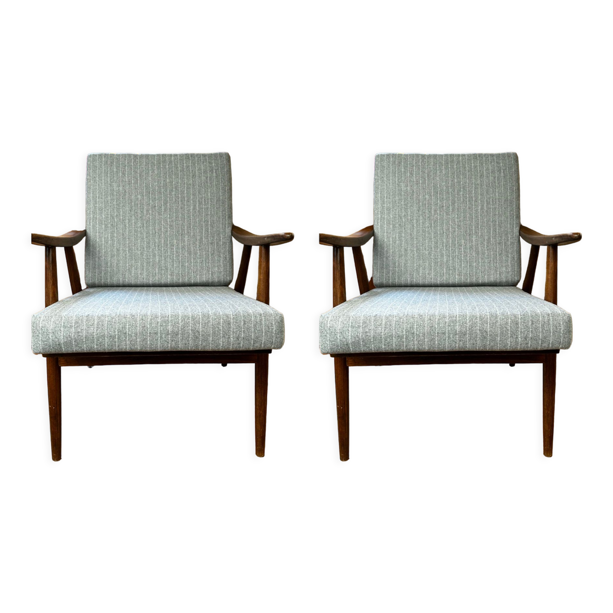 Pair of vintage armchairs