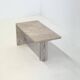 Italian marble palissandro coffee table or side table