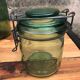 Lot 7 bocaux de conserve anciens